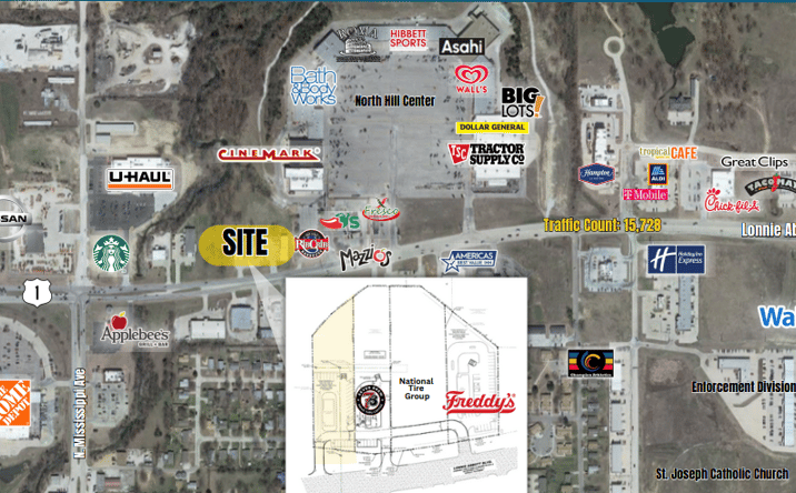 Pictures of Land property located at 930 - 1000 Lonnie Abbott Boulevard, Ada, OK 74820 for sales - image #1