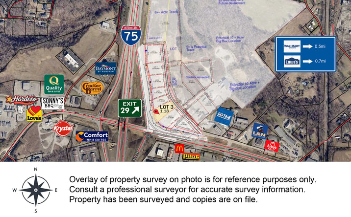 Pictures of Land property located at Lot 3, Cumberland Gap Parkway, Corbin, KY 40701 for sales - image #1
