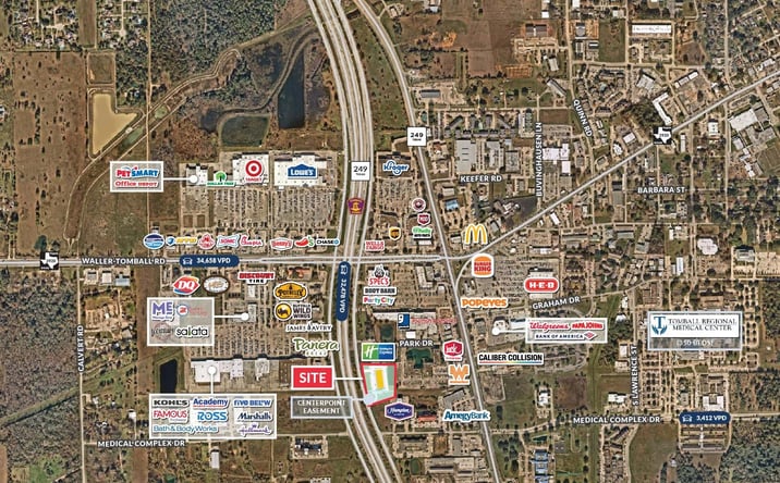 Pictures of Land property located at Tomball Tollway, Tomball, TX 77375 for sales - image #1