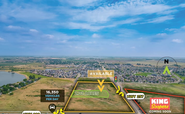 Pictures of Land property located at NWC HWY 392 & HWY 257, Windsor, CO 80550 for sales - image #1