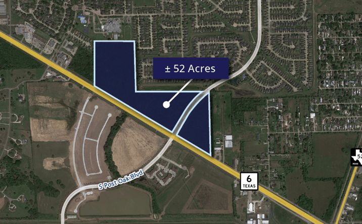 Pictures of Land property located at Hwy 6 at S Post Oak Blvd, Arcola, TX 77583 for sales - image #1