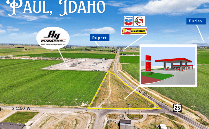 Pictures of Industrial, Land, Mixed Use property located at 1150 W 100 S, Paul, ID 83347 for sales - image #1