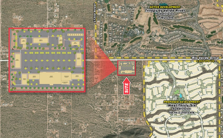 Pictures of Land property located at 174th & Rio Verde Drive, Rio Verde, AZ 85263 for sales - image #1