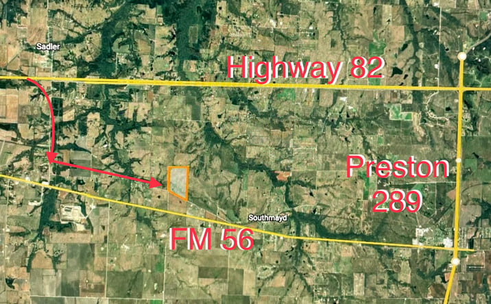 Pictures of Land property located at 000 OLD SHERMAN Rd, Southmayd, TX 76268 for sales - image #1