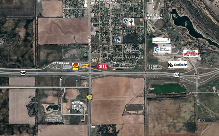Pictures of Land property located at Main St. & Des Moines Ave. SEc, Hutchinson, KS 67505 for sales - image #1