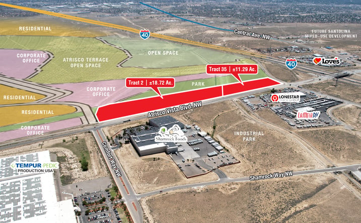 Pictures of Land property located at Atrisco Vista Blvd & Comfort Way, Albuquerque, NM 87121 for sales - image #1