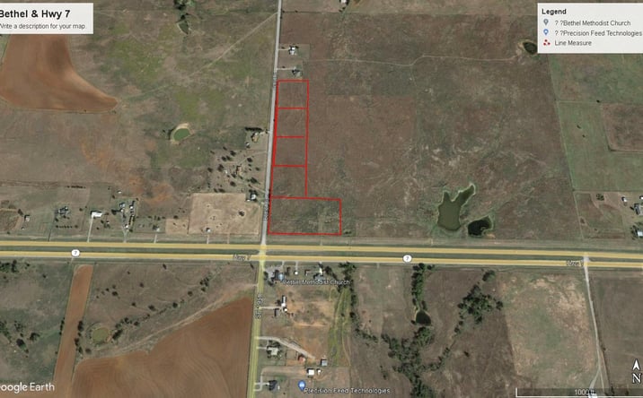 Pictures of Land property located at 1103 SE Bethel Rd, Lawton, OK 73501 for sales - image #1