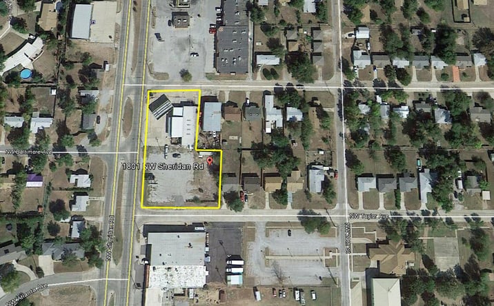 Pictures of Industrial, Land, Retail property located at 1801-1811 NW Sheridan Rd, Lawton, OK 73505 for sales - image #1
