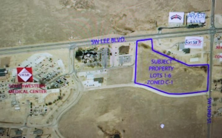 Pictures of Land property located at 5210 SW Lee Blvd, Lawton, OK 73505 for sales - image #1
