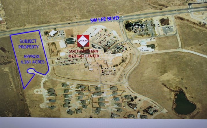 Pictures of Land property located at 5608 SW Lee Blvd, Lawton, OK 73505 for sales - image #1