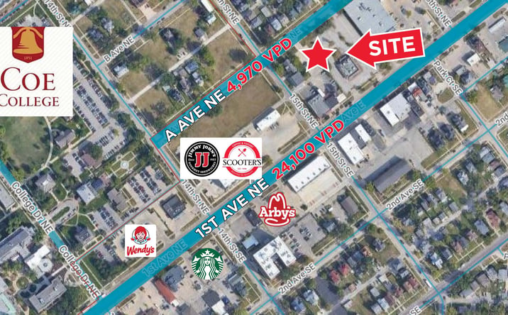 Pictures of Land property located at 1511 A Ave NE, Cedar Rapids, IA 52402 for sales - image #1