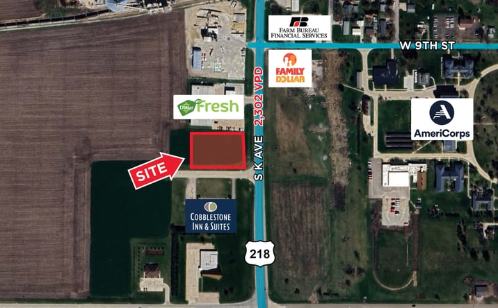 Pictures of Land property located at 911 S K Ave, Vinton, IA 52349 for sales - image #1