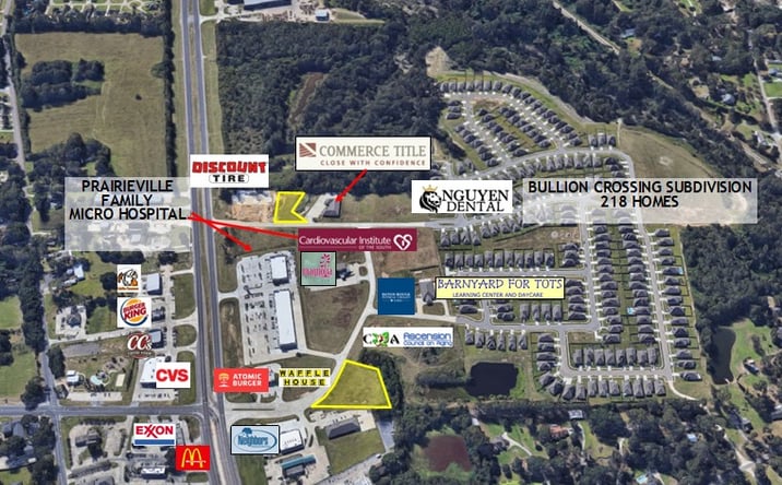 Pictures of Land property located at Market Place Drive, Prairieville, LA 70769 for sales - image #1