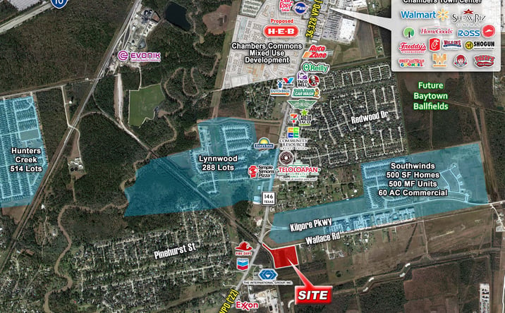 Pictures of Land property located at 7310 Wallace Rd, Baytown, TX 77523 for sales - image #1
