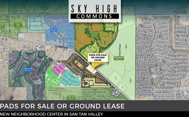 Pictures of Retail property located at Hunt Hwy & Spring Valley Pkwy, San Tan, AZ 85143 for sales - image #1