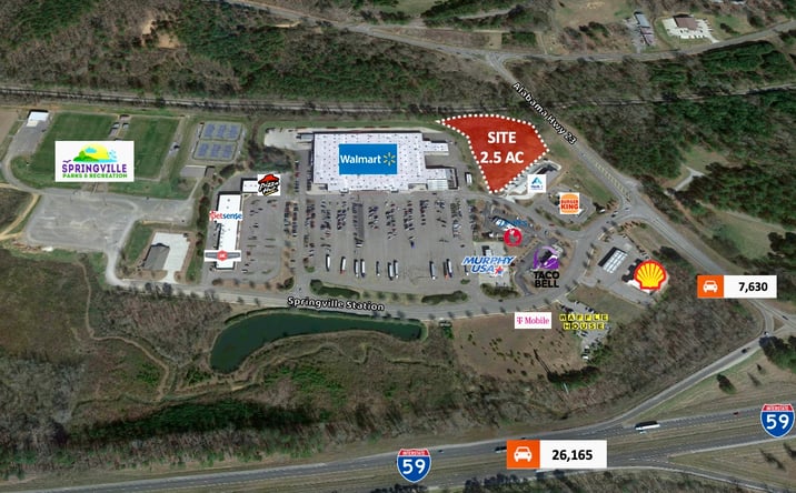 Pictures of Land property located at 0 Springville Station, Springville, AL 35146 for sales - image #1