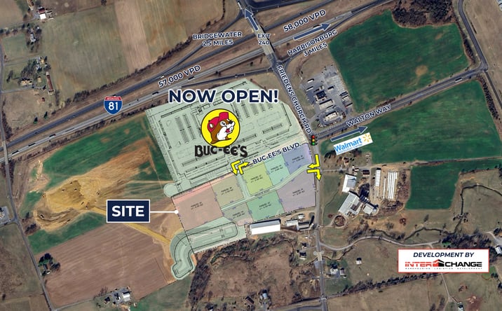Pictures of Land property located at Buc-ees Blvd, Mt.Crawford, VA USA, Mt. Crawford VA, VA 22841 for sales - image #1