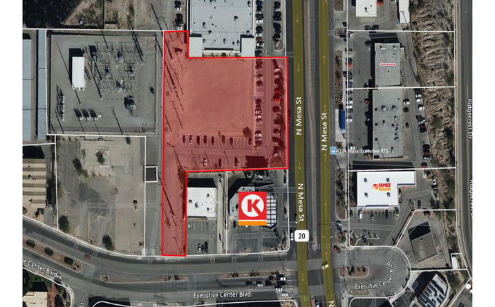 Pictures of Land property located at 4301 N. Mesa, El Paso, TX 79902 for sales - image #1