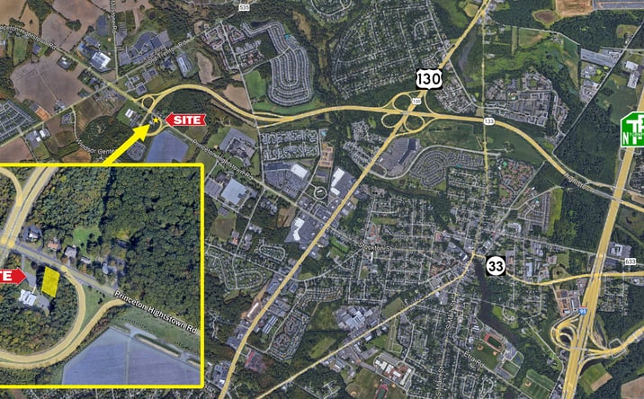 Pictures of Land property located at 245 Princeton Hightstown Rd, Hightstown, NJ 08520 for sales - image #1