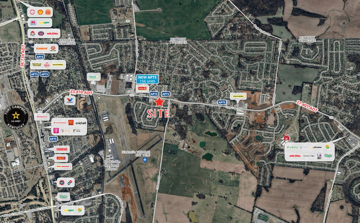 Pictures of Land property located at Tobacco Rd, Clarksville, TN 37042 for sales - image #1