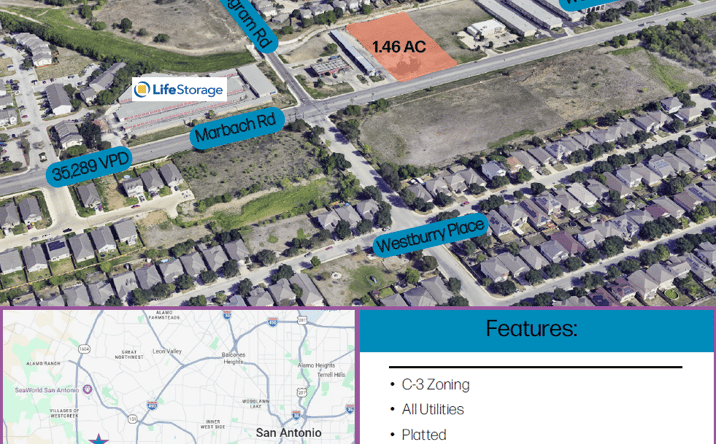 Pictures of Land property located at Marbach Rd & Ingram Rd, San Antonio, TX 78245 for sales - image #1