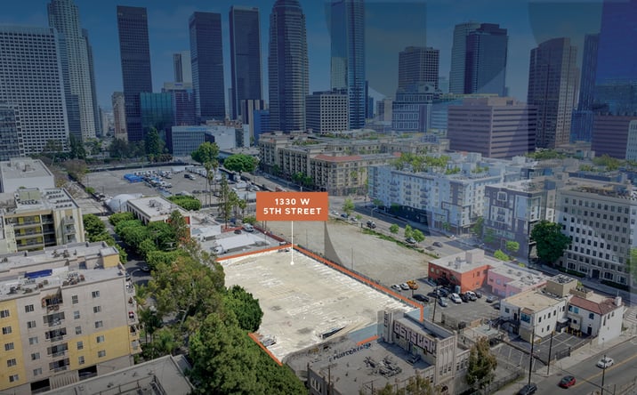 Pictures of Land property located at 1330 W 5th St, Los Angeles, CA 90017 for sales - image #1