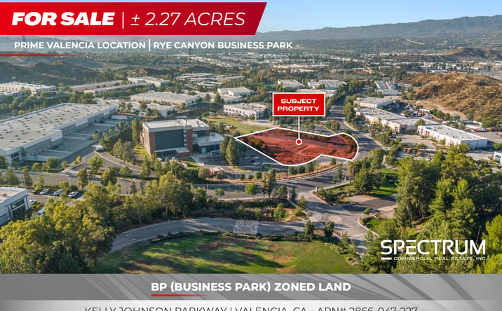 Pictures of Land property located at Kelly Johnson Pkwy, Santa Clarita, CA 91355 for sales - image #1