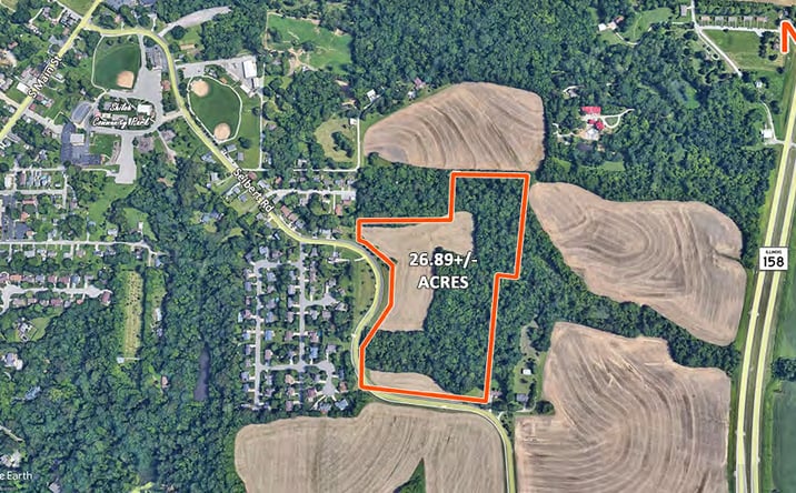 Pictures of Land property located at Seibert Rd, Shiloh, IL 62221 for sales - image #1