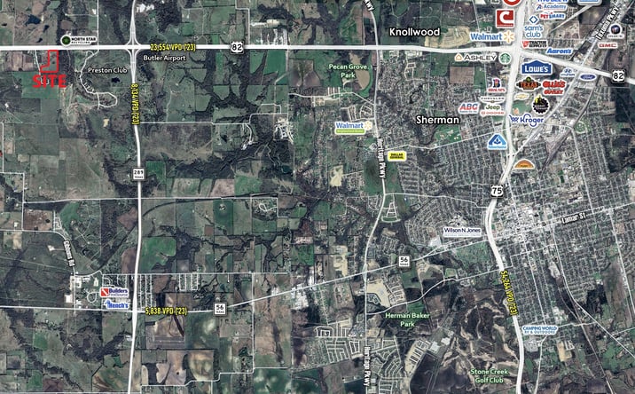 Pictures of Land property located at U.S. Highway 82, ETJ of Sherman, TX 75092 for sales - image #1