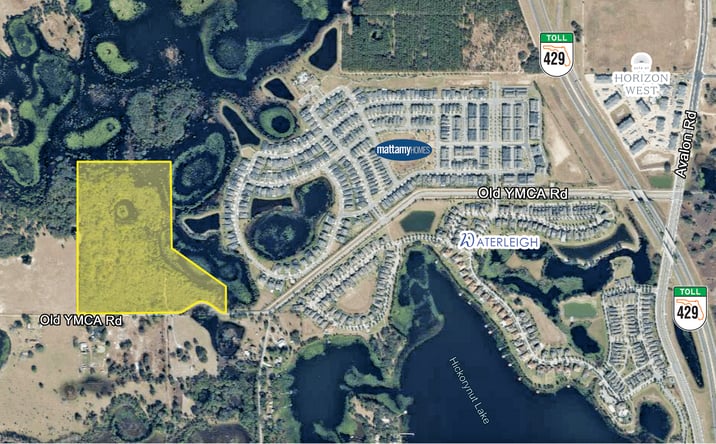 Pictures of Land property located at 17999 Old YMCA Rd, Winter Garden, FL 34787 for sales - image #1