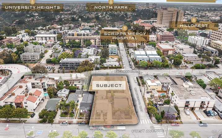 Pictures of Land property located at 4160 Bachman, San Diego, CA 92103 for sales - image #1