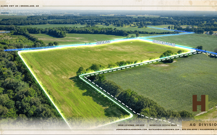 Pictures of Land property located at 1295 Stevens St, Brookland, AR 72417 for sales - image #1