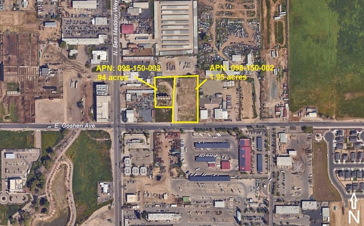 Pictures of Land property located at 1500 E Goshen Ave, Visalia, CA 93292 for sales - image #1