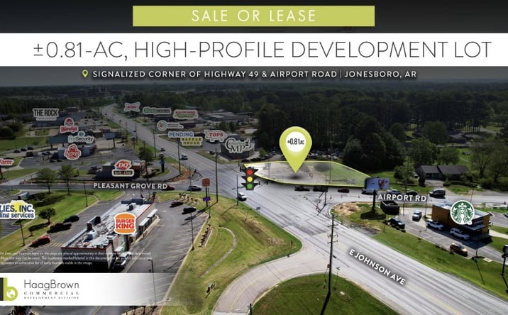 Pictures of Land property located at 1722 Airport Rd, Jonesboro, AR 72401 for sales - image #1