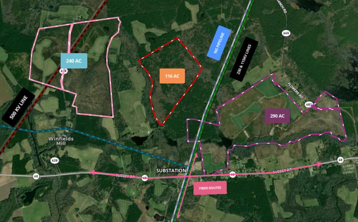 Pictures of Land property located at 8403 Sussex Dr, Stony Creek, VA 23882 for sales - image #1