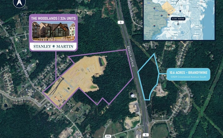 Pictures of Land property located at 12509 Crestwood Ave S, Brandywine, MD 20613 for sales - image #1