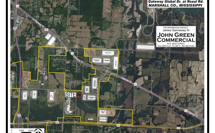Pictures of Land property located at Gateway Global Dr, Byhalia MS 38611, MS 38611 for sales - image #1