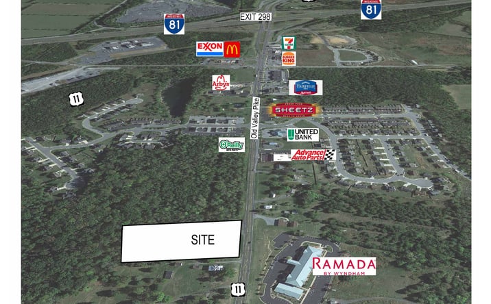 Pictures of Land property located at 33407 - 33431 Old Valley Pike, Strasburg, VA 22657 for sales - image #1