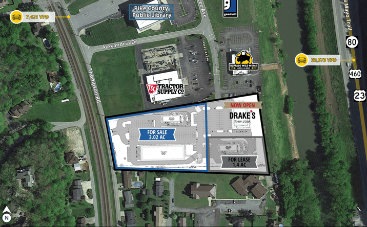Pictures of Retail property located at 175 Lee Ave, Pikeville, KY 41501 for sales - image #1