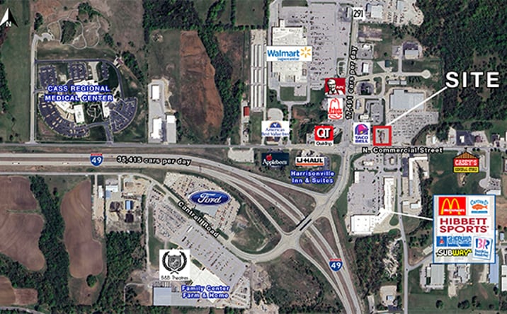 Pictures of Land property located at NEQ of 152 Highway and N. Booth Avenue, Kansas City, MO 64157 for sales - image #1