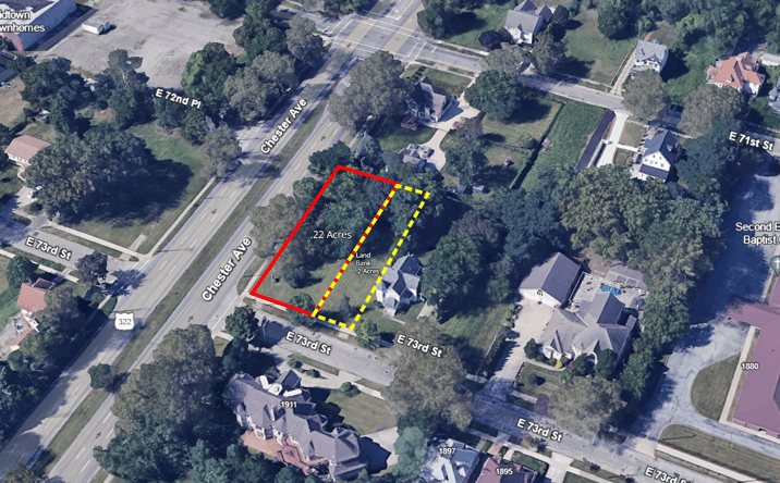 Pictures of Land property located at E 73rd Street and Chester Avenue, Cleveland, OH 44103 for sales - image #1