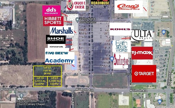 Pictures of Land property located at 2835 W Lincoln Ave, Harlingen, TX 78552 for sales - image #1
