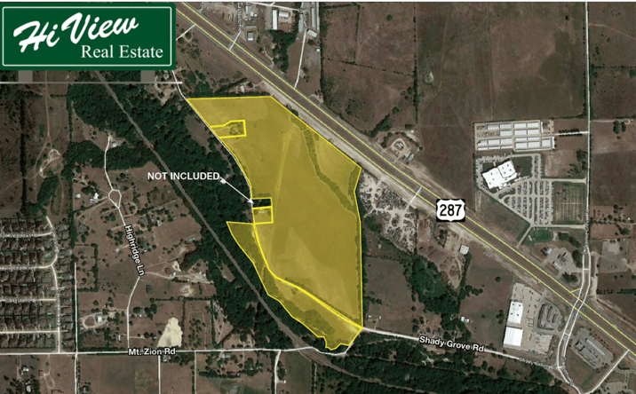 Pictures of Land property located at US-287, Midlothian, TX 76065 for sales - image #1