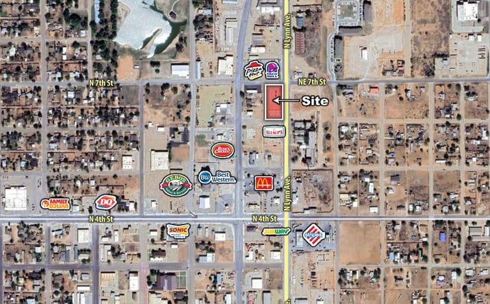 Pictures of Land property located at 702 N Lynn Ave., Lamesa, TX 79331 for sales - image #1