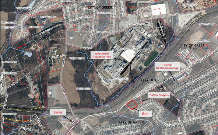 Pictures of Land property located at 3278 Brushy Creek Rd, Greer, SC 29650 for sales - image #1