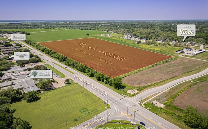 Pictures of Land, Multifamily property located at 1401 Lake Shore Dr, Waco, TX 76708 for sales - image #1