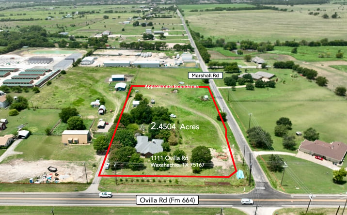 Pictures of Land property located at 1111 Ovilla Rd, Waxahachie, TX 75167 for sales - image #1