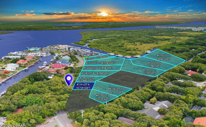 Pictures of Land, Multifamily property located at 114 Inlet Harbor Road, Ponce Inlet, FL 32127 for sales - image #1