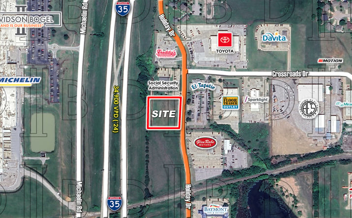 Pictures of Land property located at 305 Holiday Dr, Ardmore, OK 73401 for sales - image #1