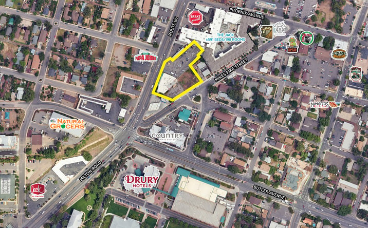 Pictures of Land, Retail property located at 218 S Milton Rd, Flagstaff, AZ 86001 for sales - image #1